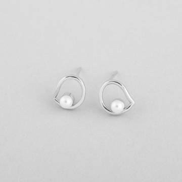 Серебряные серьги Minimal 520887б Серебряные серьги Minimal 520887б