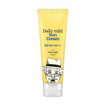 Солнцезащитный флюид для лица Village 11 Factory Daily Mild Sun Fluid SPF 50+ PA++++, 50 мл Солнцезащитный флюид для лица Village 11 Factory Daily Mild Sun Fluid SPF 50+ PA++++, 50 мл