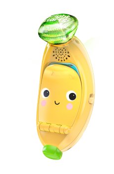 Детская музыкальная игрушка Bright Starts Babblin Banana, 4.62*7.11*16.51 см, от 6 месяцев (12497)