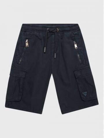 Guess Шорти з тканини L2RD01 D3XN0 Cиній Regular Fit Guess Шорти з тканини L2RD01 D3XN0 Cиній Regular Fit