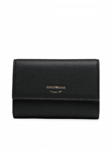 Emporio Armani Великий жіночий гаманець Y3H326 YVZ7B 80001 Чорний Emporio Armani Великий жіночий гаманець Y3H326 YVZ7B 80001 Чорний