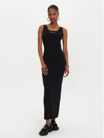 KARL LAGERFELD Літня сукня 245W1332 Чорний Slim Fit KARL LAGERFELD Літня сукня 245W1332 Чорний Slim Fit