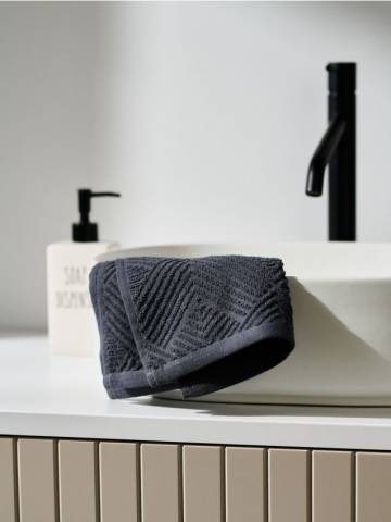 Рушник - темно-сірий