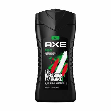 Гель для душа 3 в 1 Ахе Africa 12 H Refreshing Fragrance, мужской, 250 мл Гель для душа 3 в 1 Ахе Africa 12 H Refreshing Fragrance, мужской, 250 мл
