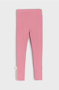 Ребристі легінси - пильно-рожевий