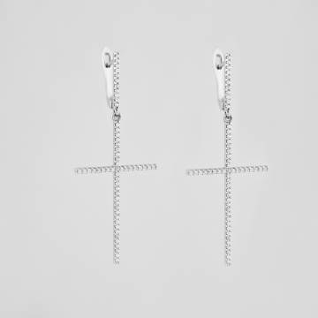Серебряные серьги Minimal 21244р Серебряные серьги Minimal 21244р