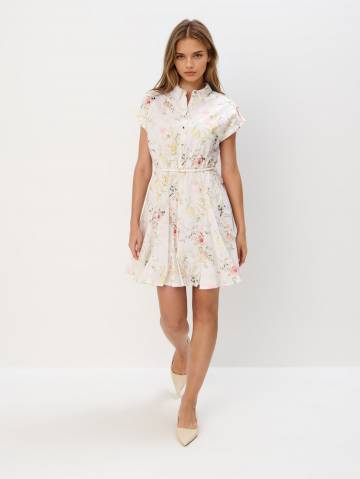 Mohito - Сукня-сорочка міні - кремовий - 36