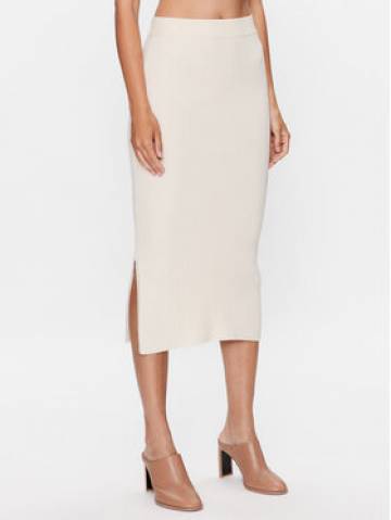 Max Mara Leisure Спідниця-олівець Orosei 23330601 Écru Slim Fit Max Mara Leisure Спідниця-олівець Orosei 23330601 Écru Slim Fit