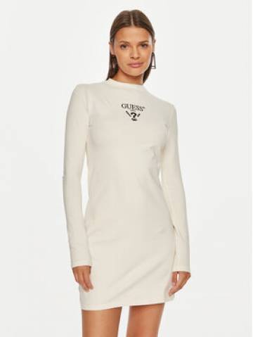 Guess Повсякденна сукня Colette Jersey V4BK04 KCDH1 Білий Regular Fit Guess Повсякденна сукня Colette Jersey V4BK04 KCDH1 Білий Regular Fit