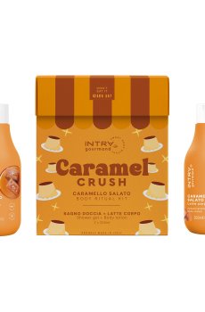 Уценка! Набор для тела Intra Gourmand Caramel Crush (гель для душа, 250 мл + лосьон для тела, 250 мл)