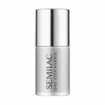Гель-лак для ногтей Semilac One Step Hybrid, S195 Eternal Stone Grey, 5 мл Гель-лак для ногтей Semilac One Step Hybrid, S195 Eternal Stone Grey, 5 мл