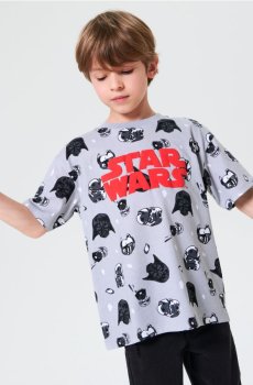 Футболка Star Wars - середньо-сірий