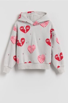 Reserved - Худі - світло-сірий - 875HV-09X