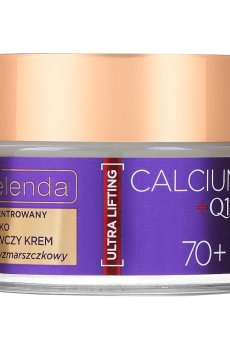 Концентрированный глубоко питательный крем для лица Bielenda Calcium + Q10 против морщин, 70+, 50 мл