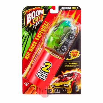 Набір-сюрприз Boom city racers Hot Mamale 2 машинки з пусковим пристроєм (40059) Набір-сюрприз Boom city racers Hot Mamale 2 машинки з пусковим пристроєм (40059)