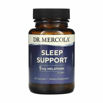 Поддержка сна Мелатонин Dr. Mercola Sleep Support Melatonin 5 мг, 30 капсул Поддержка сна Мелатонин Dr. Mercola Sleep Support Melatonin 5 мг, 30 капсул