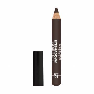 Тени-карандаш для век Deborah Milano Eyeshadow & Kajal Pencil 10 Brown Finish Mat, 2 г Тени-карандаш для век Deborah Milano Eyeshadow & Kajal Pencil 10 Brown Finish Mat, 2 г