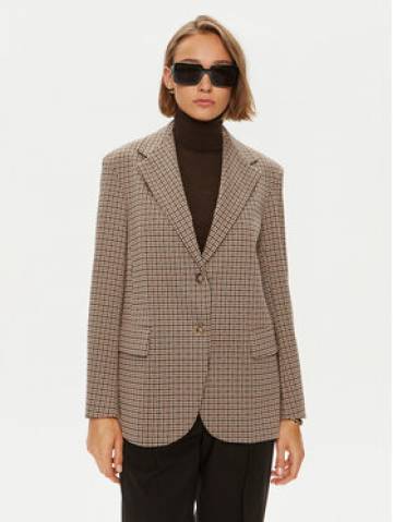 Weekend Max Mara Піджак Veletta 2425916051 Коричневий Regular Fit Weekend Max Mara Піджак Veletta 2425916051 Коричневий Regular Fit