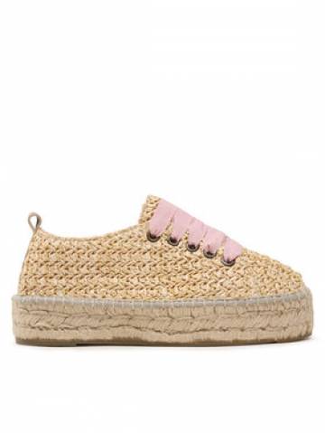 Manebi Еспадрильї Lace-Up Espadrilles V 2.7 E0 Бежевий Manebi Еспадрильї Lace-Up Espadrilles V 2.7 E0 Бежевий