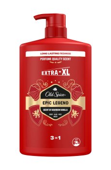 Мужской гель-шампунь для душа 3 в 1 OLD SPICE Epic Legend, 1 л