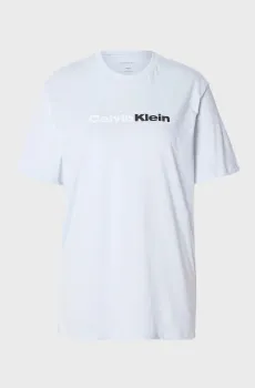 Мужская голубая футболка 30S EU WHOLESALE Голубой L Calvin Klein Jeans LV14RF808G