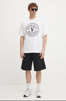 Хлопковые шорты Versace Jeans Couture