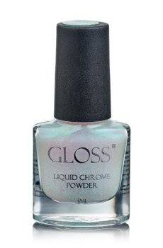 Уценка! Жидкая втирка для ногтей Gloss Liquid Chrome Powder 006, 3 мл