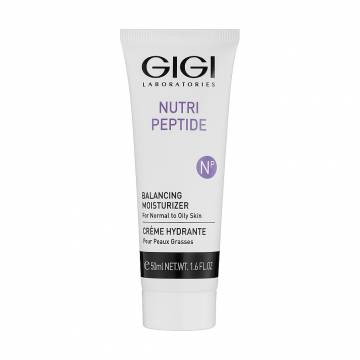 Увлажняющий крем Gigi Nutri-Peptide Balancing Moisturizer для нормальной и жирной кожи лица, 50 мл Увлажняющий крем Gigi Nutri-Peptide Balancing Moisturizer для нормальной и жирной кожи лица, 50 мл