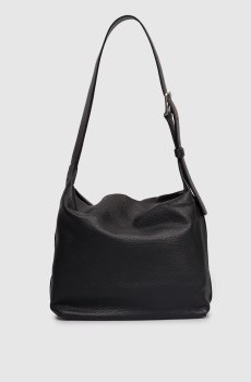 Черная кожаная сумка N/S Park