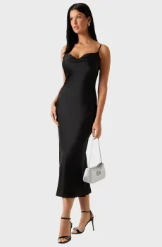 Женское черное платье Черный L Guess W5GK85.WH9C2;JBLK