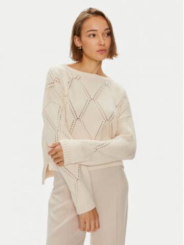 Weekend Max Mara Светр Abbozzi 2425366161 Écru Standard Fit Weekend Max Mara Светр Abbozzi 2425366161 Écru Standard Fit
