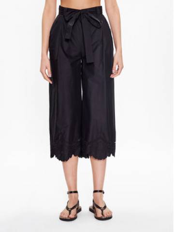 TWINSET Штани з тканини 231TT2305 Чорний Relaxed Fit TWINSET Штани з тканини 231TT2305 Чорний Relaxed Fit