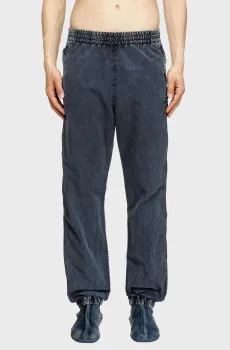 Мужские темно-синие брюки P-WILSON Синий S Diesel A18460 0PLBH