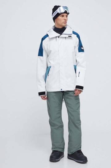 Куртка Quiksilver Radicalo цвет белый Куртка Quiksilver Radicalo цвет белый