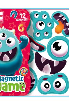 Развивающая магнитная игра Vladi Toys Эмоции Монстрика, от 3 лет, 12 деталей (VT3220-02)