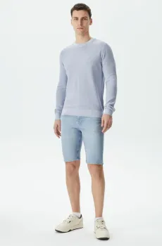 Мужские голубые шорты Голубой 32 Lacoste FH095252M