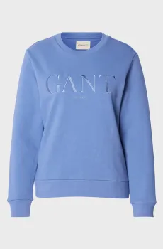 Женский голубой свитшот GRAPHIC Голубой M Gant 4201387