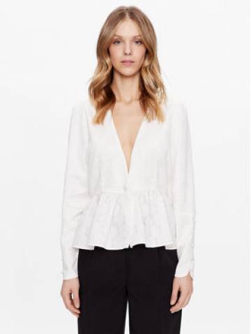 Bruuns Bazaar Блузка Cuckoo Ingrid BBW3329 Білий Regular Fit Bruuns Bazaar Блузка Cuckoo Ingrid BBW3329 Білий Regular Fit