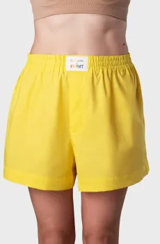 Женские желтые трусики-шорты Желтый M brabrabra SLZ27702010