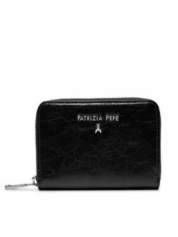 Patrizia Pepe Великий жіночий гаманець 2Q8512/L131-K103 Чорний Patrizia Pepe Великий жіночий гаманець 2Q8512/L131-K103 Чорний