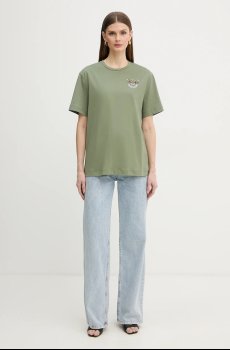 Хлопковая футболка Pinko