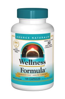 Растительный иммунный комплекс Source Naturals Wellness Formula, 120 капсул