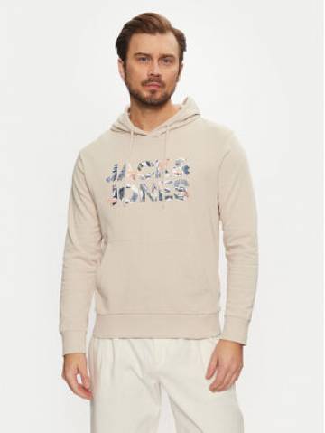 Jack&Jones Світшот Bryan 12268128 Бежевий Relaxed Fit Jack&Jones Світшот Bryan 12268128 Бежевий Relaxed Fit