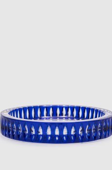 Синяя хрустальная подставка для ванной комнаты Blue Sky Crystal