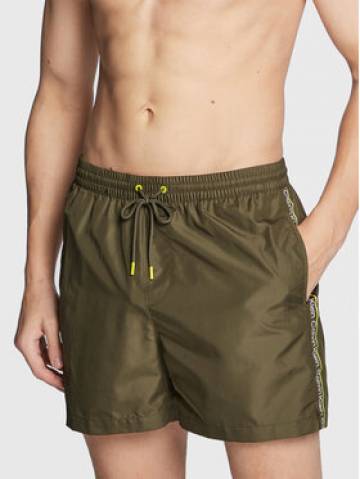 Calvin Klein Swimwear Шорти для плавання KM0KM00789 Хакі Regular Fit Calvin Klein Swimwear Шорти для плавання KM0KM00789 Хакі Regular Fit