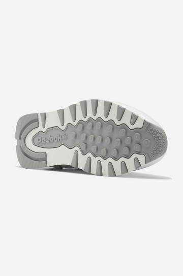 Кожаные кроссовки Reebok Classic Leather цвет белый GY9877-white Кожаные кроссовки Reebok Classic Leather цвет белый GY9877-white