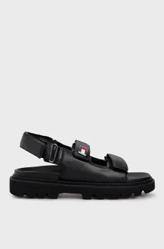 Женские черные сандалии TJW FANCY SANDAL Черный 36 Tommy Jeans EN0EN02461