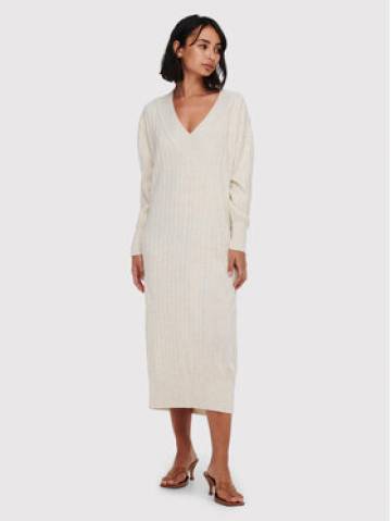 ONLY Трикотажна сукня New Tessa 15236372 Бежевий Regular Fit ONLY Трикотажна сукня New Tessa 15236372 Бежевий Regular Fit