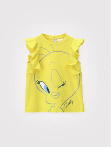 Original Marines Блузка LOONEY TUNES DCPV1107NF Жовтий Regular Fit Original Marines Блузка LOONEY TUNES DCPV1107NF Жовтий Regular Fit