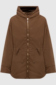 Коричневая двухсторонняя куртка CHARME